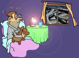 tired man cartoon