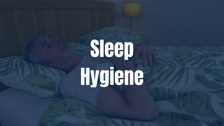 sleep hygiene
