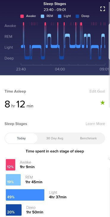 sleep as android fitbit