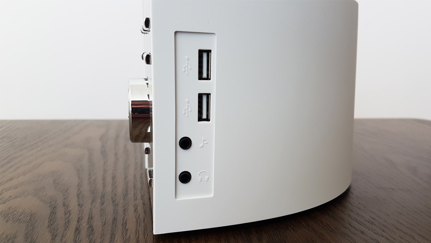 Sound+Sleep Special Edition side ports and jacks