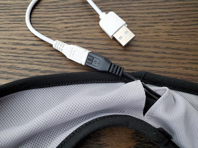 the lavince headphones USB charging cable