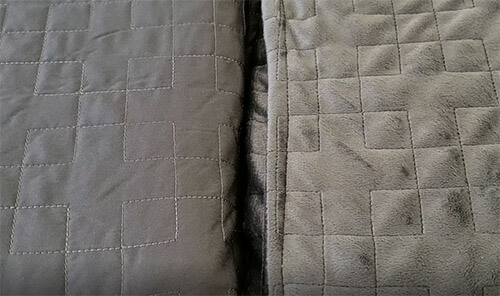 gravity cooling cover and gravity plush cover comparison