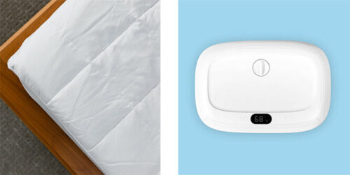 cooling mattress pad and fan
