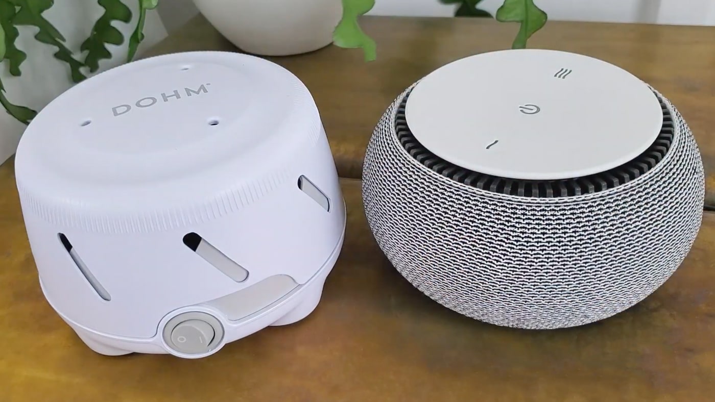dohm uno and snooz white noise machines