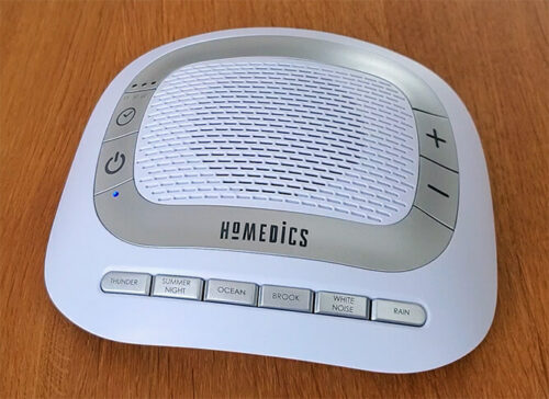 Homedics Sound Spa Rejuvenate white noise machine