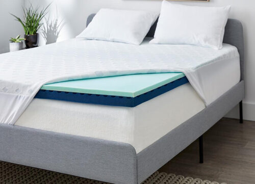 photo of the molecule triple zone pro mattress topper