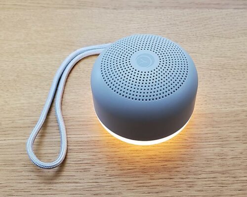 yogasleep travel mini white noise machine with nightlight