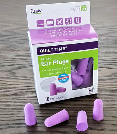 HEAROS Just for Kids Ear Plugs NRR 28 Foam EarPlugs, Extra Small Corded  Hearing Protection with Storage Case (3 Pairs)