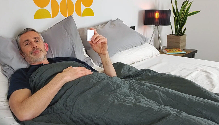 gravity cooling blanket
