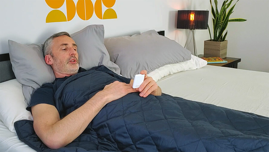 Slumbercloud cooling weighted blanket