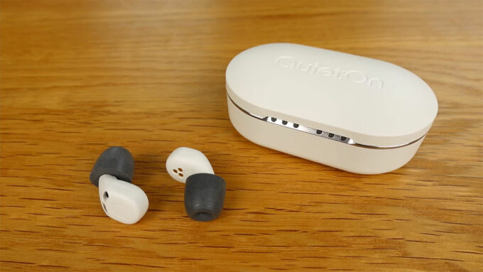 Quieton 3.1 noise cancelling earbuds