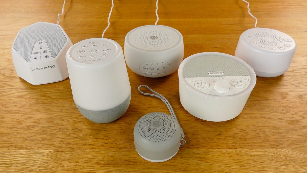 Yogasleep Duet and five other white noise machines
