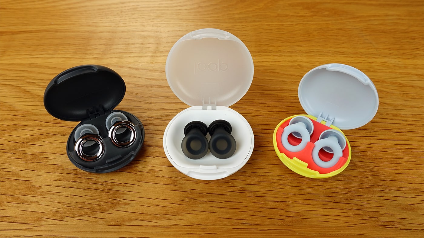 Loop experience 2 plus, Loop Dream, and Loop Quiet 2 earplugs