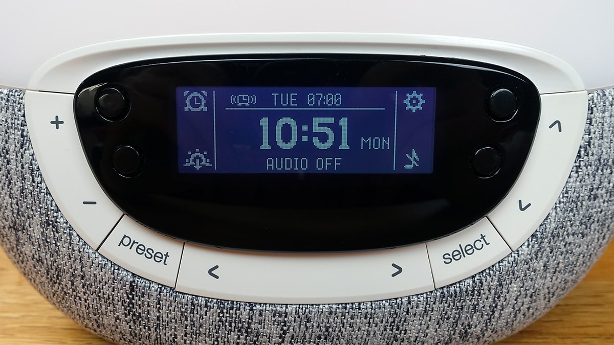 Lumie Bodyclock Shine 300 control panel