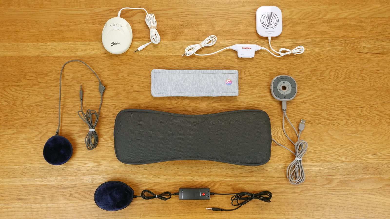 6 pillow speakers