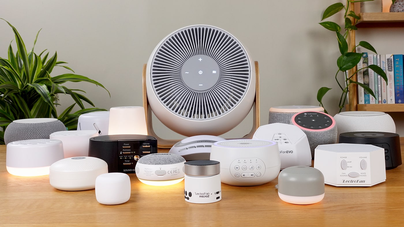 20 white noise machines