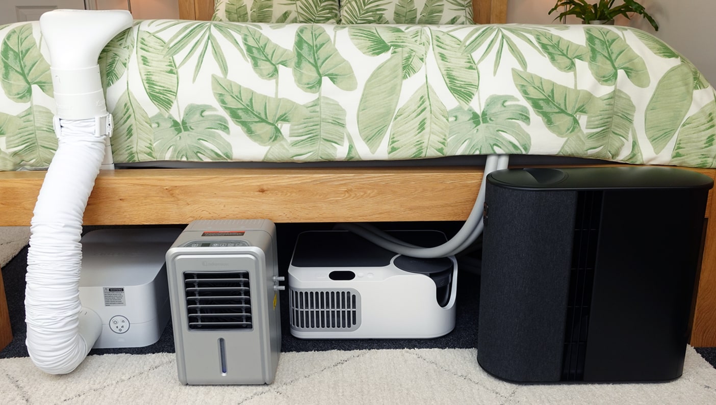 BedJet 3, Adamson B10, Chilipad Dock Pro, Eight Sleep Pod 5 bed cooling systems