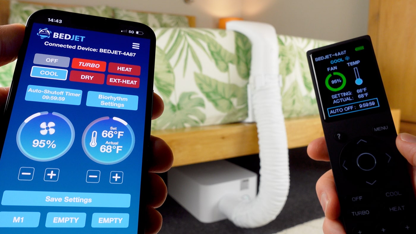 BedJet 3 app and remote control