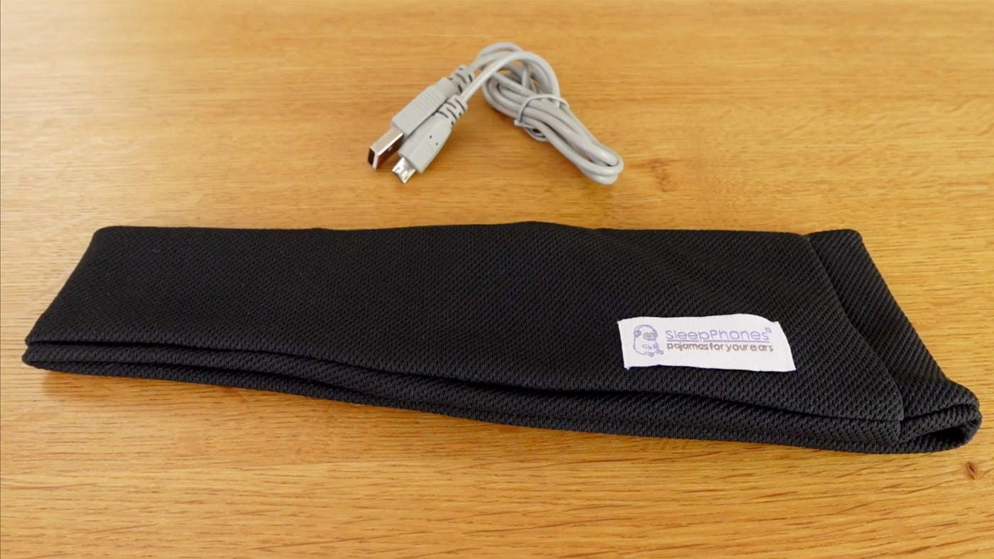 SleepPhones and charger