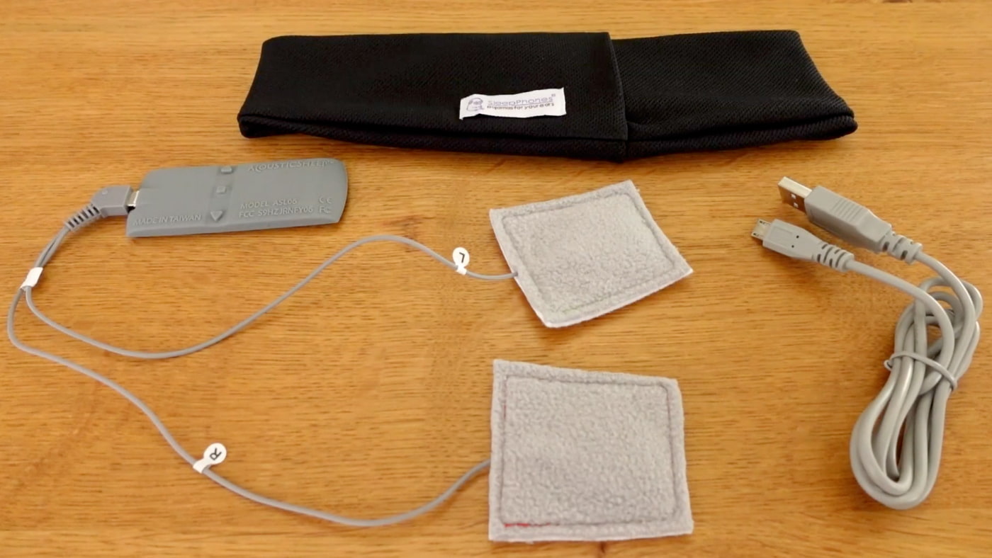 SleepPhones and internal components removed