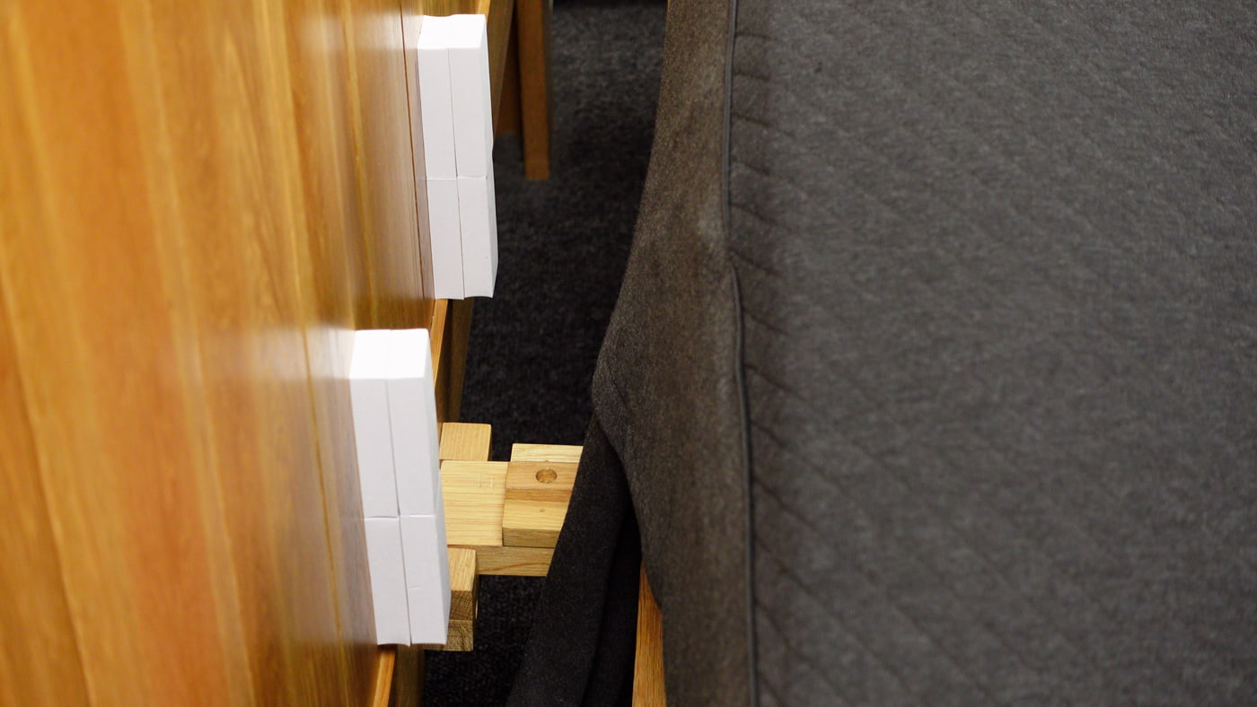 Eight Sleep Pod 5 water tubes headboard installation