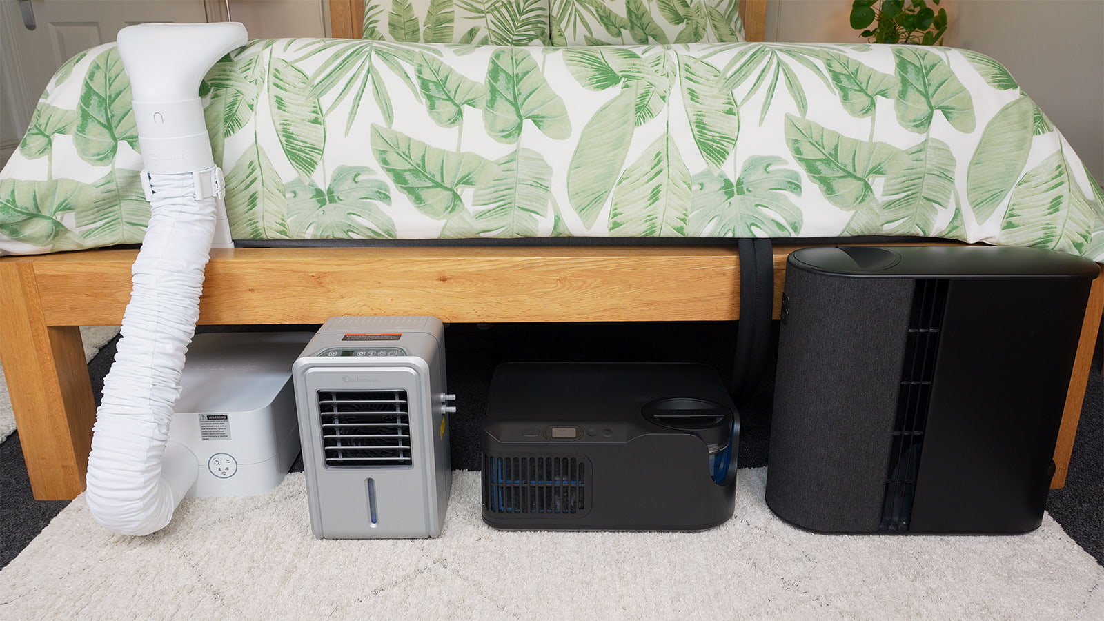 BedJet 3, Adamson B10, Chilipad 2.0, Eight Sleep Pod 5 bed cooling systems